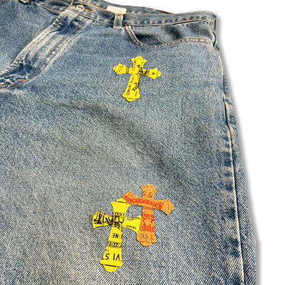 Custom CH Jorts with Levi's Patches