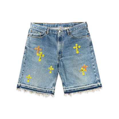 Custom CH Jorts with Levi's Patches