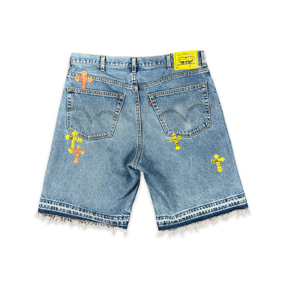 Custom CH Jorts with Levi's Patches