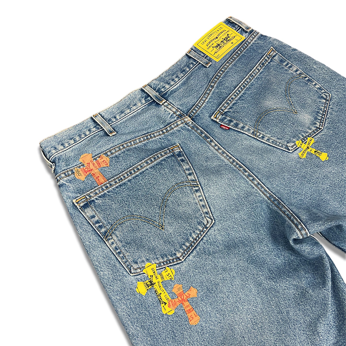 Custom CH Jorts with Levi's Patches