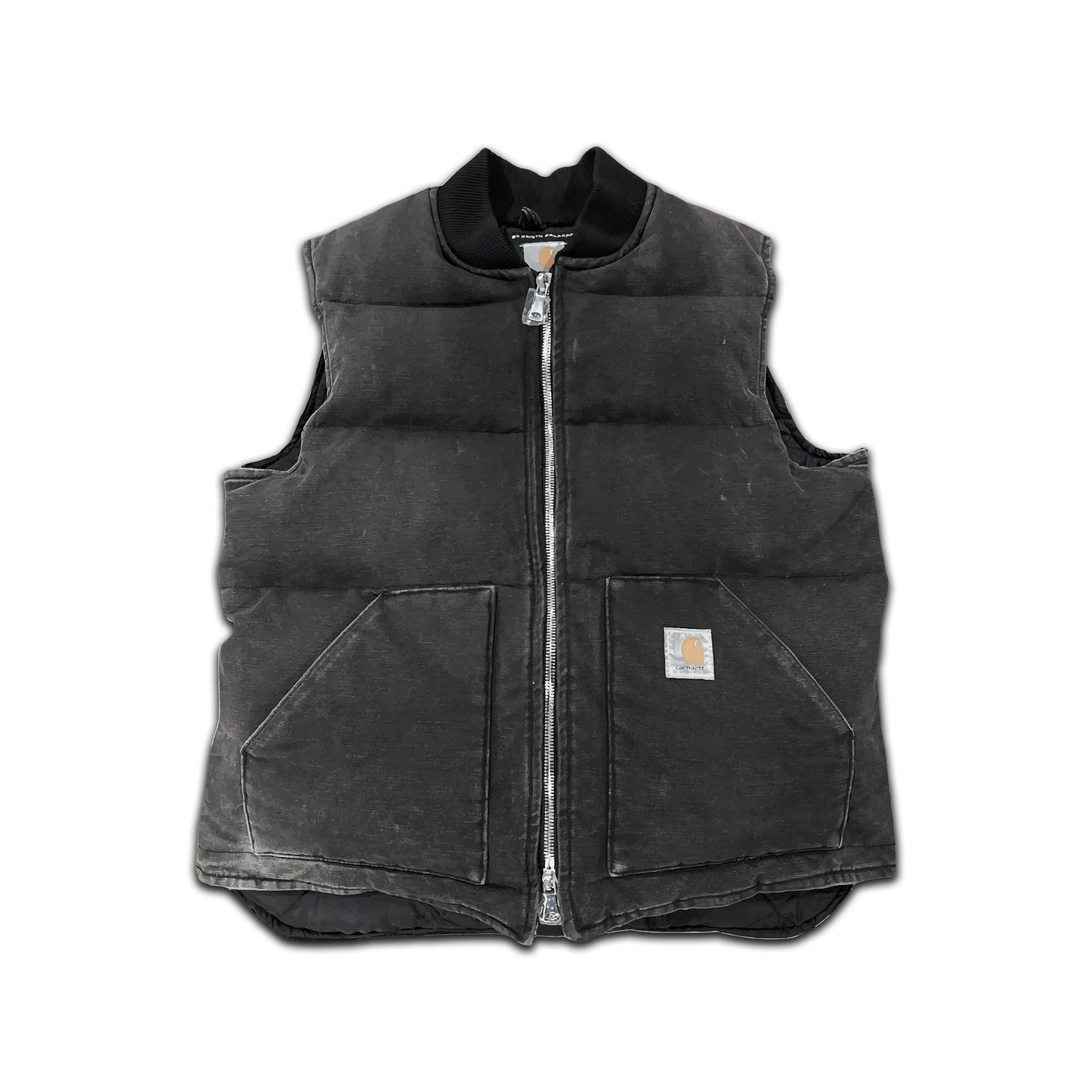 5-Puff Vest Vintage Black