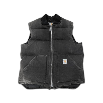 5-Puff Vest Vintage Black