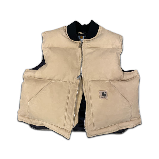 4-Puff Vest Tan